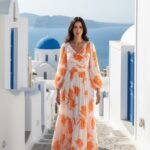 Citrus Breeze Maxi Dress