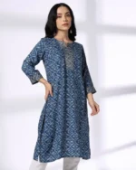 Craft Inspired All-Over Printed Kurta
